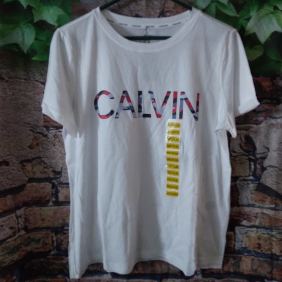 White Short Sleeve Logo Tee - Picture 1 of 4